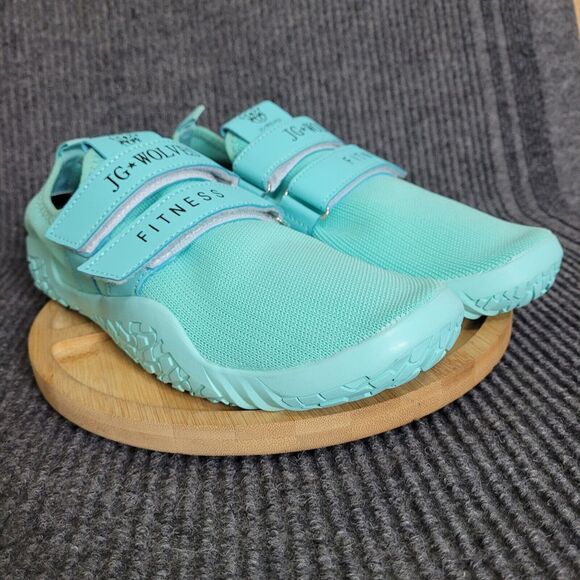 JG WOLVES FITNESS Shoes‎ Size 42 EU Blue Teal Comfort Breathable Slip On Comfort - Picture 5 of 11
